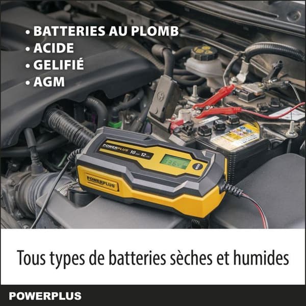 POWX4207 - Intelligent laddare - 12V 200Ah