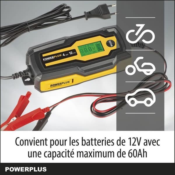 POWX4203 - Smart charger - 12V 120Ah