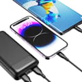 Miniatyrbild 2 av 2: Dudao Powerbank 20000mAh 10W med USB, USB-C och MicroUSB - Svart