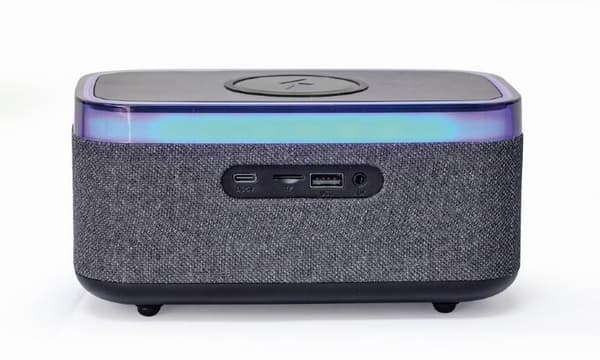 Mobiloplader wrl&vækkeur/dac-spkbt-qc15-bk, Gembird