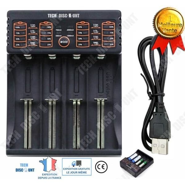 TD® Uppladdningsbart litiumbatteri husbil 12V blackdecker avtagbara värmehandskar cylindrisk järnfosfat LED-lampa