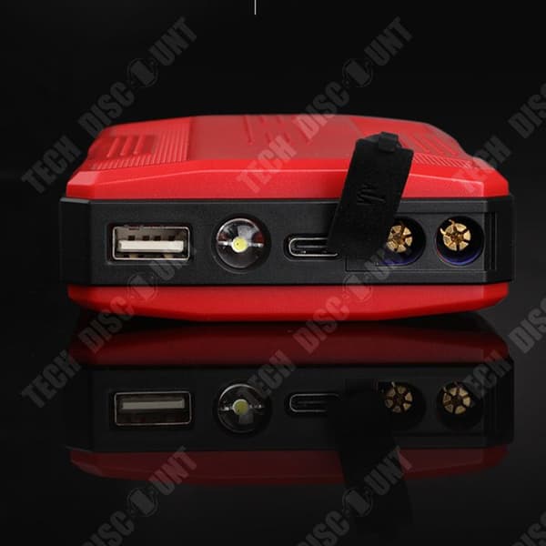 TD® Bilbatteribooster motorstartare 20000mAh bil-laddare nöddstartsare 12V