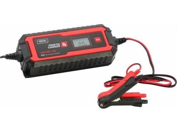 Ideal PROSTOWNIK INTELIGENTNY PRAKTIK CHARGER 4 LCD 6/12V