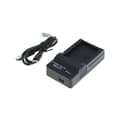 Miniatyrbild 1 av 2: Batteriladdare för Panasonic DMW-BCL7E med USB-C-anslutning