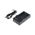 Miniatyrbillede 1 af 2: Batterioplader til Panasonic DMW-BCM13E med USB-C-forbindelse