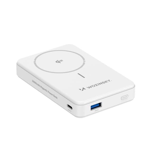 10000mAh tehopankki, jossa on 22.5W pikalataus, Qi2 langaton lataus ja sisäänrakennettu jalusta