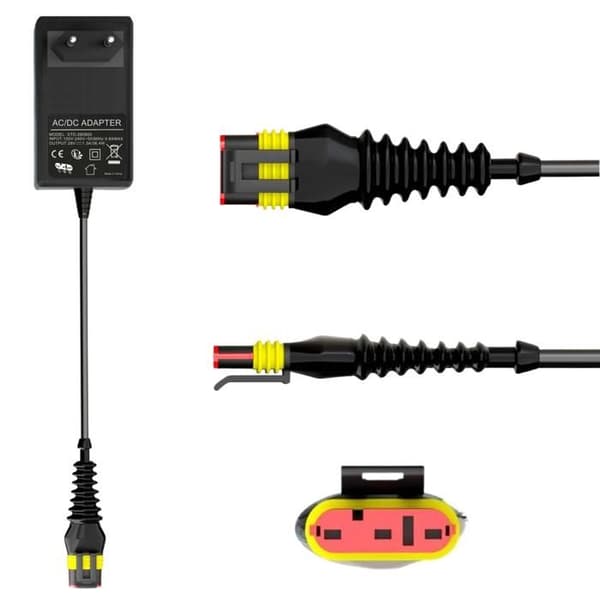 Laddare för Batteri 28V - Husqvarna - Automower 105/310/315X - Universell - Elektrisk - Svart