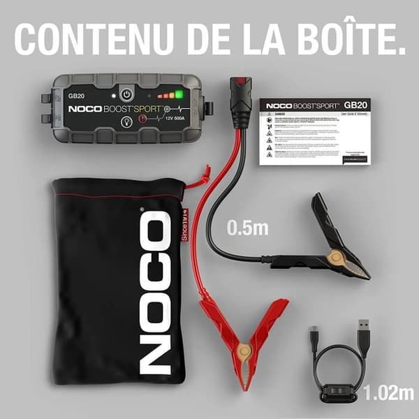 Noco - Lithium Boost Sport GB20 400A starthjälp
