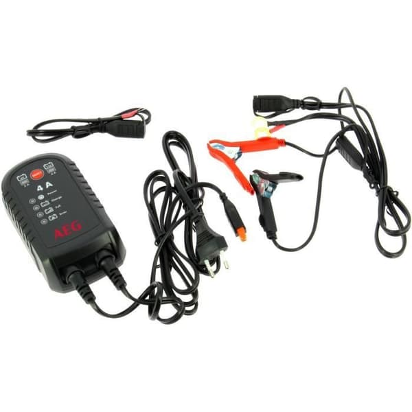 Batteriladdare - AEG - 5183 - 4000 mA - Upp till 75 Ah - 230V