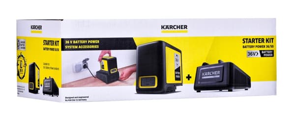 Kärcher Power 36/50 Batteri & laddare set