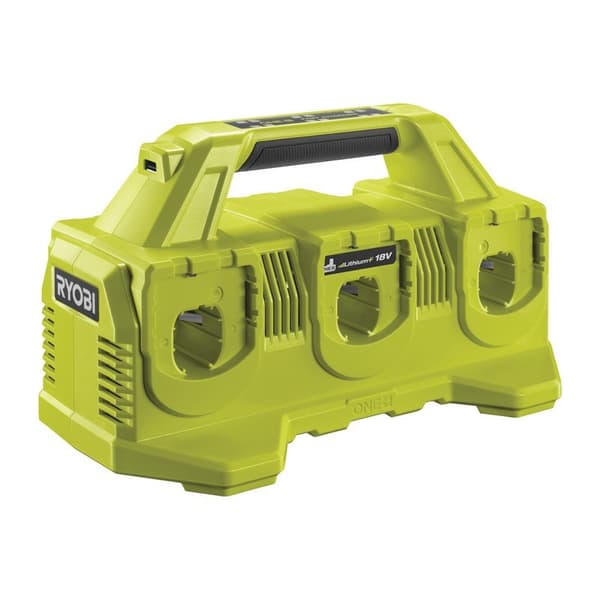 207203 RYOBI Laturi 18V / 6 porttia