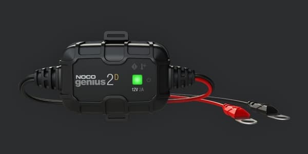 GENIUS2DEU 2A direktemonteret batterioplader