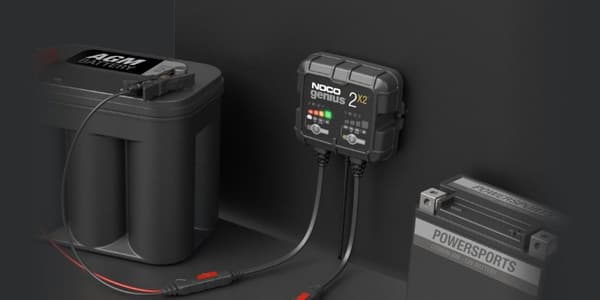 GENIUS2X2 4A 2-Bank Batterioplader