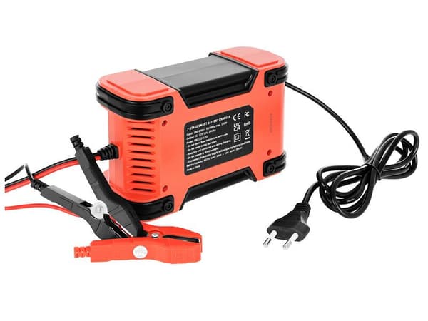 Azo Batteriladdare BC-12 (12V-12A) / (24V-6A) AGM / LiFePO4 / GEL