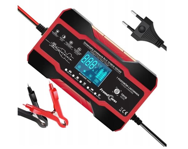 Batterioplader RJ Tianye RJ-C 121001A 12V, 10A / 24V 5A