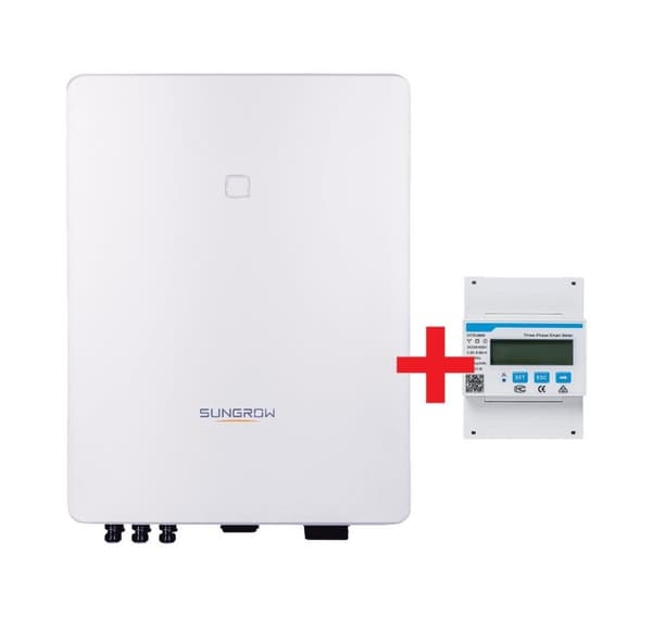 SUNGROW, invertterihybridi SH8.0RT 8kW 2MPPT + DTSU666 älymittari, ASH00106