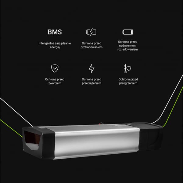 GreenCell-Sähköpyöränakkulaturilla48V20Ah960WhLi-IonRCA