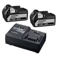 Miniatyrbild 1 av 3: Batteripack - HIKOKI - UC18YSL3WGZ - 2 x 5,0Ah Li-ion - Snabbladdare 18V - 32 min laddning