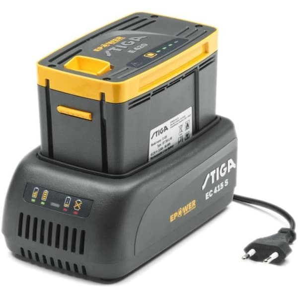 Batteriladdare - Stiga - EC 430 F - 48V - Universal - Svart