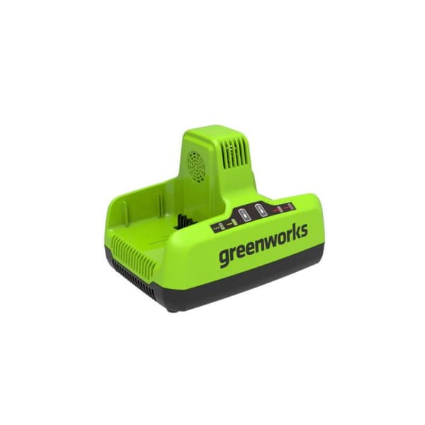 Snabbladdare - GREENWORKS - G60x2UC6 - 60V - 6,0Ah - Dubbelport