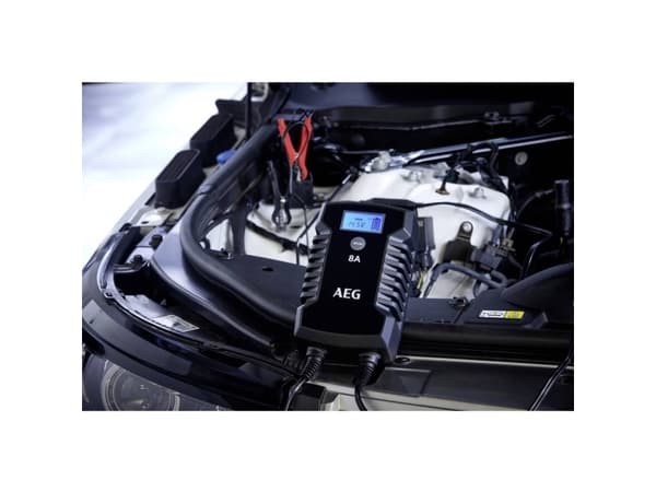 AEG Automatisk likeretter med mikroprosessor LD8, 12/24V, 8A
