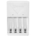 Miniatyrbild 3 av 4: Laddare - VARTA - Plug-laddare - Vit - 4 uppladdningar - 2100 mAh