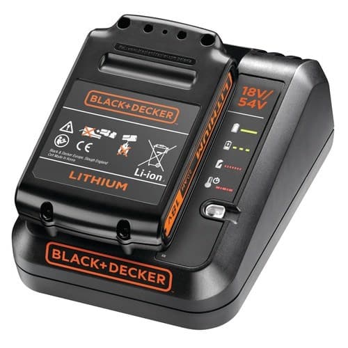 BLACK+DECKER BATTERI 18V 2.0Ah + LADDARE 12A
