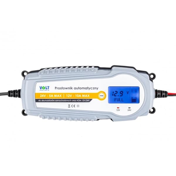 AUTOMAATTINEN LATURI VOLT PUOLAVA 10A 12/24V LCD