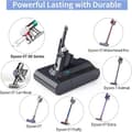 Miniatyrbillede 4 af 4: Batteri kompatibelt med Dyson V7 modeller, 21,6V,  2000mAh, 43,2Wh