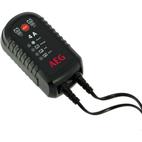 Batterioplader - AEG - 5183 - 4000 mA - Op til 75 Ah - 230V