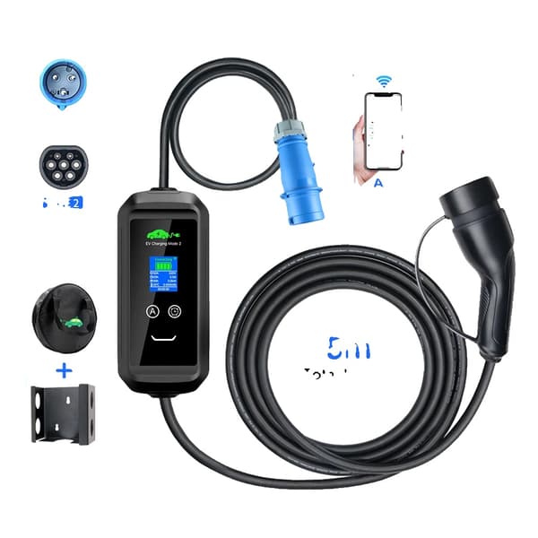 EV-laturi, 7.2 kW teho, 32A virta,F2-7.2KW-sovellus, Tyyppi2