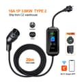 Miniatyrbillede 2 af 2: EV-lader, 3,6 kW effektudgang, Wi-Fi smart APP kontrol,APP 3.6KW 20m