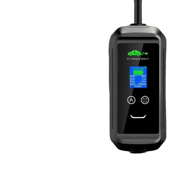 Kannettava sähköauton laturi, 11 kW teho, säädettävä virta 6-16 A,TYYPE2, 11KW-APP