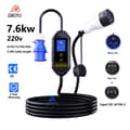 Pikkukuva 2 / 2: EV-laturi, 3.5KW 16A, 7.6KW 32A,7.6 kW 32A Tyyppi 2, TYYPE2