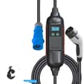 Pikkukuva 1 / 2: Sähköajoneuvon laturi, 7 kW teho, IP65-luokitus,TYYPE2, 7KW ja 16A Adapter-a