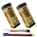 Pikkukuva 2 / 2: Lipo-akku, 15.2V, 6500mAh, 140C,2PCS4S 6500 EC5 5mm