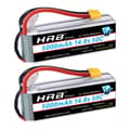 Pikkukuva 1 / 2: LiPo-akku, 5000mAh kapasiteetti, 50C purkausnopeus,4s 5000mah xt60 2kpl