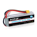 Miniatyrbillede 2 af 2: LiPo-batteri, 5000mAh kapacitet, 50C afladningshastighed,4s 5000 mah xt60 1 stk