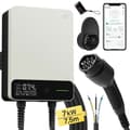 Pikkukuva 1 / 2: EV-laturi, 7.4 kW, Tyyppi 2 latauskaapeli, säädettävä virta,7.4kW 7.5m Valkoinen, TYYPE2