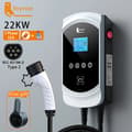 Miniatyrbillede 2 af 2: EV-lader, 32A Hurtigopladning, Type2 Kabel, 22KW 32A 3 faser, TYPE2
