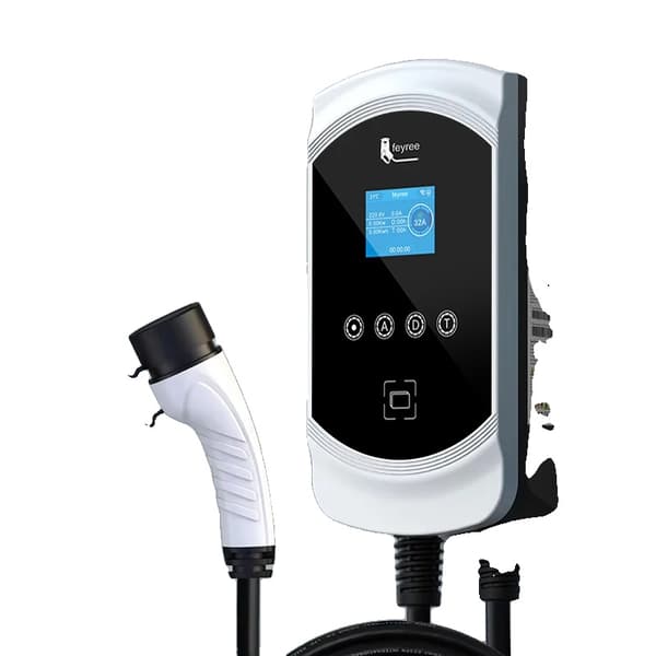 EV-laturi, useita tehokkuuksia 7,6KW 11KW 22KW, älykäs sovelluksen hallinta,7,6 kilowattia 32 ampeeria 1 vaihe