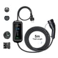 Miniatyrbillede 1 af 2: EV Oplader 3,6KW Wallbox, 5M Kabel, Justerbar 16A Strømstyrke,Normal Type 2Normal Type 2