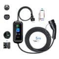 Miniatyrbillede 1 af 2: 3,6KW Bærbar EV Oplader, 5M Længde, Smart App Kontrol, TYPE2 Stik,3,6KW T2 APP, TYPE2