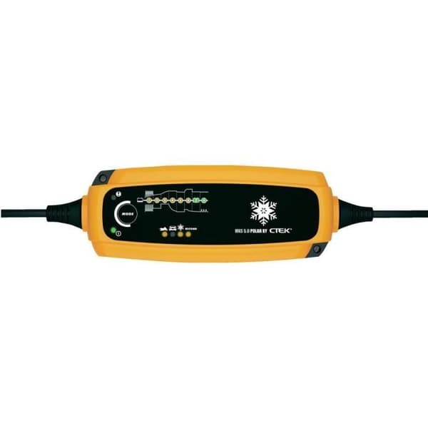 CTEK MS 5.0 Polar batteriladdare - Högfrekvent, avancerad teknik, extrem kyla funktion Svart, Silver
