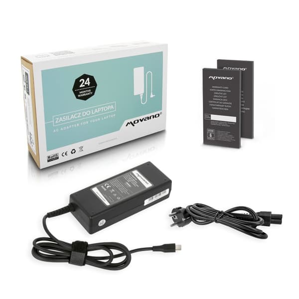 Strømforsyning USB-C oplader 90W universal