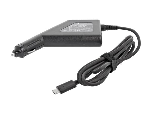 65W USB-C biloplader til bærbar computer