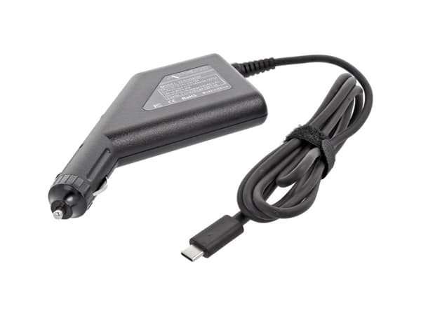 65W USB-C biloplader til bærbar computer