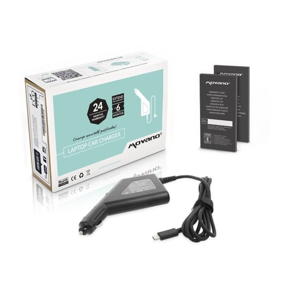 45 W:n USB-C-autolaturi kannettavalle tietokoneelle