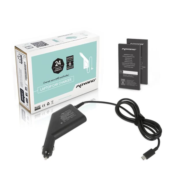 USB-C 100W biloplader til bærbar computer