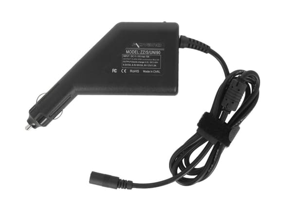 Universal biloplader 90W 10-bens strømforsyning